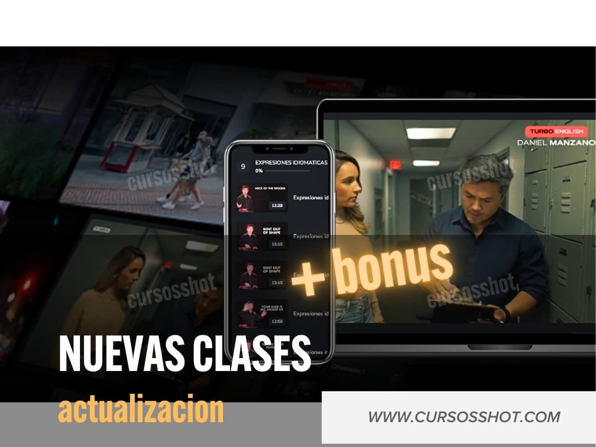 TURBO ENGLISH CURSO INGLES AMERICANO DANIEL MANZANO