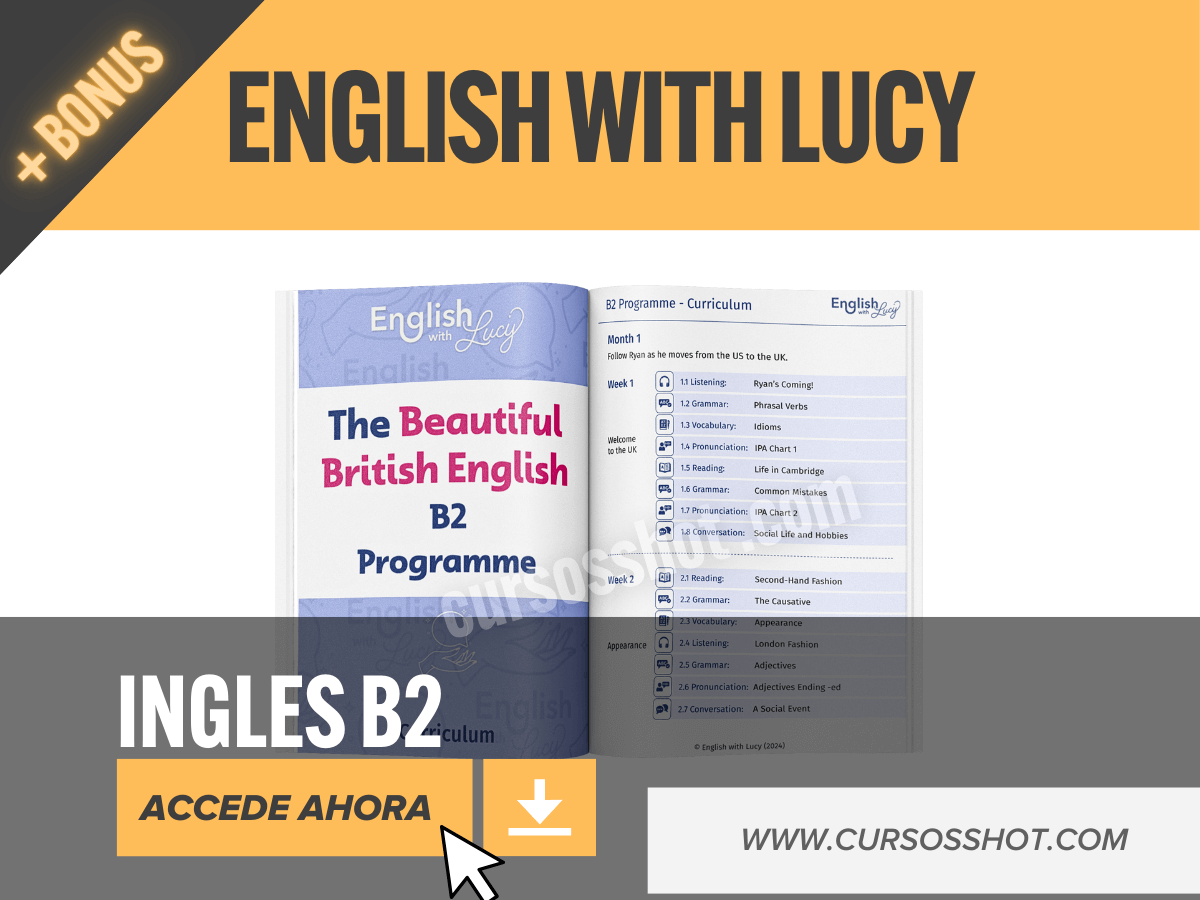 CURSO DE INGLES ENGLISH WITH LUCY BEATIFUL BRITISH ENGLISH